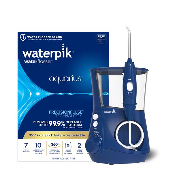Classic Blue Aquarius™ Water Flosser – Blue (WP-663) - Image 2
